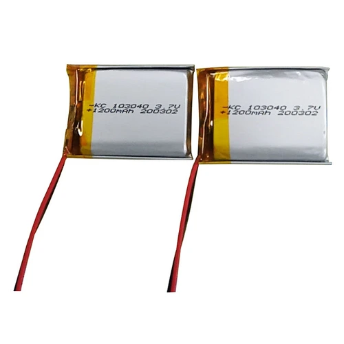 BIS certificate 103040 3.7v 1200mah li-polymer battery rechargeable 1200mah lipo battery for medical device