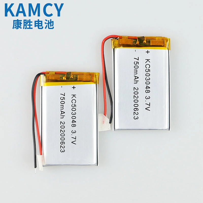 Factory rechargeable 503048 Lipo battery 750mah 3.7V battery for sweeping machine