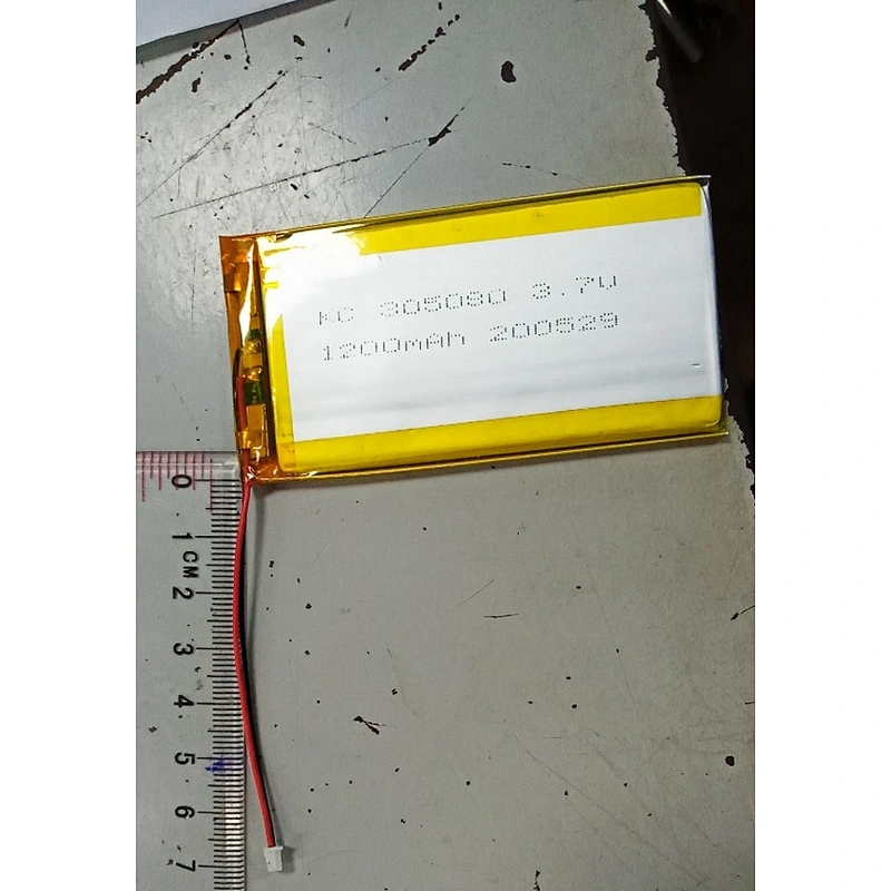 305080 3.7V 1200mAh lithium polymer batteries for wireless devices