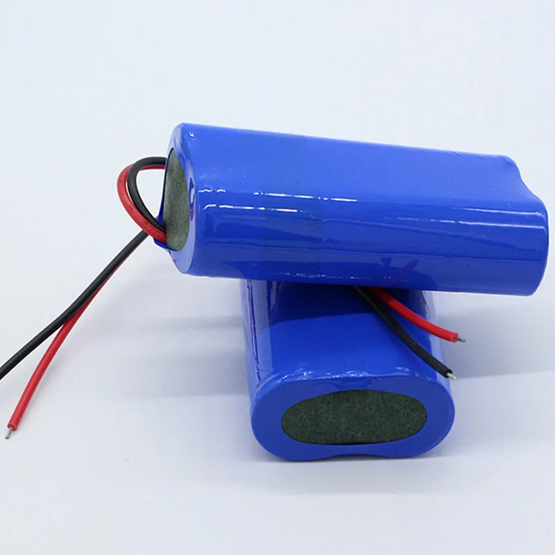 Rechargeable 18650 3.7v 4000mah li-ion battery pack 2S1P lithium ion battery packs for outdoor headlamp