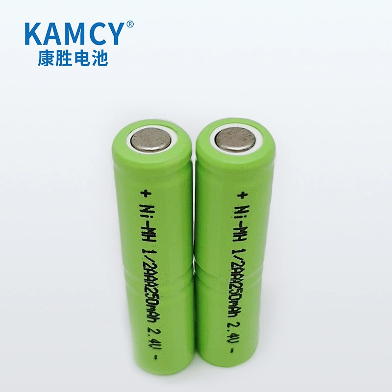 Rechargeable Ni-mh 1/2AAA battery pack 2S1P 250mah nimh battery pack 2.4V for toys