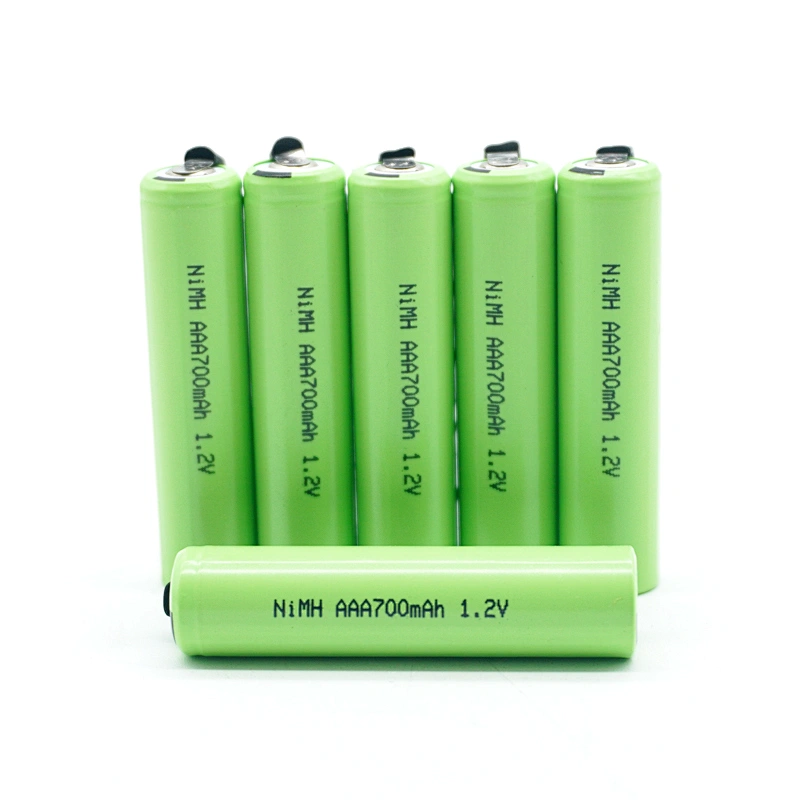 Factory with low price 1.2v Ni-mh AAA 700mah Rechargeable Batteries With Ce