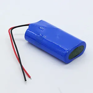 Rechargeable 18650 3.7v 4000mah li-ion battery pack 2S1P lithium ion battery packs for outdoor headlamp