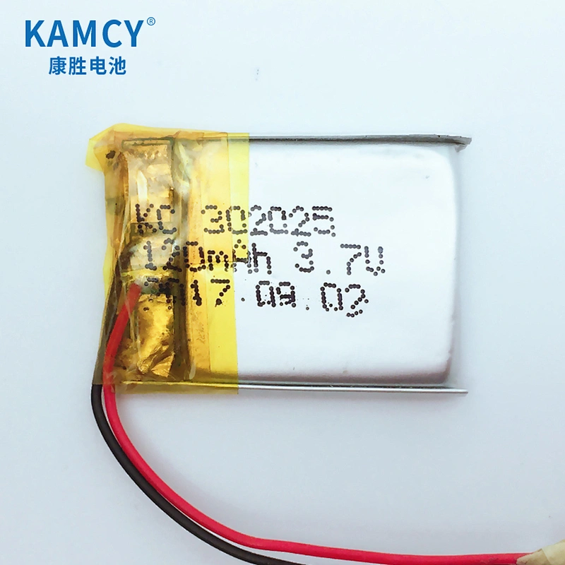 Power Bank Polymer Battery Long Cycle Life 120mAh  302025 Lipo Battery  for lighting