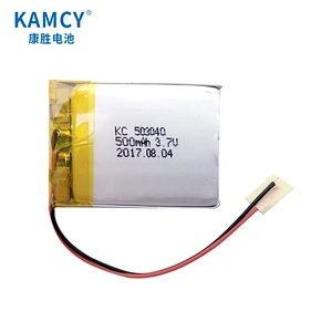 Rechargeable 503040 3.7v 500mah li polymer battery 500mah lipo 503040 for Driving recorder