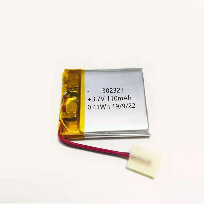 Power Bank Polymer Battery Long Cycle Life 3.7V 120mAh  302323 Lipo Battery