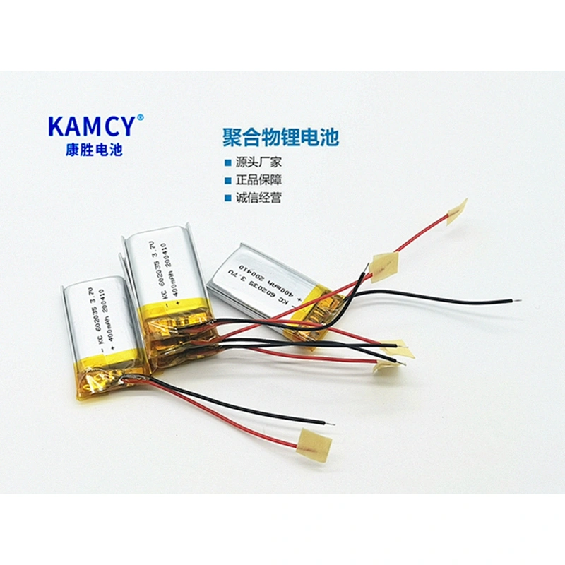 Factory rechargeable 602035 Lipo battery 400mah 3.7V battery for sweeping machine