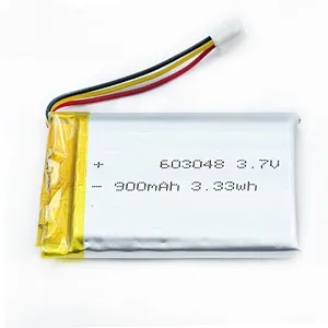Factory rechargeable 603048 Lipo battery 800mah 3.7V lipo battery for sweeping machine