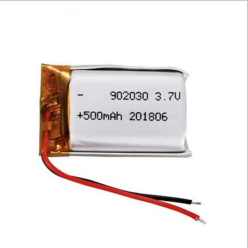 902030 3.7v 500mAh Rechargeable Lipo Battery IEC UN38.3 MSDS Approved Lithium Polymer Battery