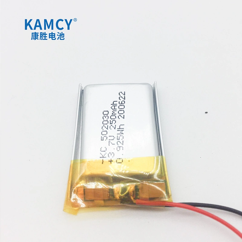 Rechargeable 502030 3.7v 250mah li polymer battery 250mah lipo 502030 for Beauty instrument