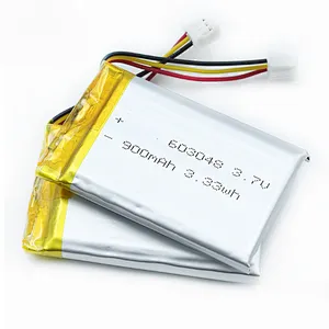 Factory rechargeable 603048 Lipo battery 800mah 3.7V lipo battery for sweeping machine