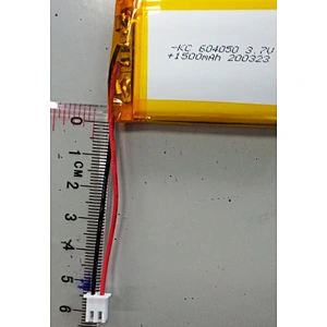 604050 3.7v 1500mAh Rechargeable Lipo Battery IEC UN38.3 MSDS Approved Lithium Polymer Battery