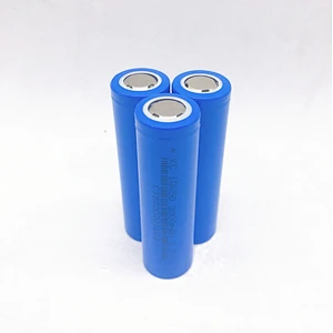 Rechargeable 18650 2000mah lithium battery  3.7V li-ion battery for cleaner robot solar energy storage