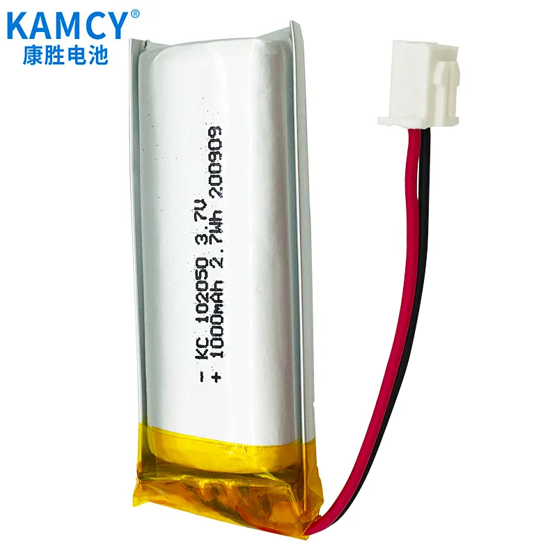 Hot Selling Lipo Battery 3.7V 102050 LED Light Polymer Battery