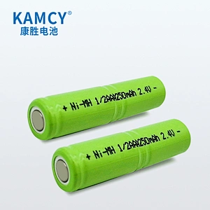 Rechargeable Ni-mh 1/2AAA battery pack 2S1P 250mah nimh battery pack 2.4V for toys