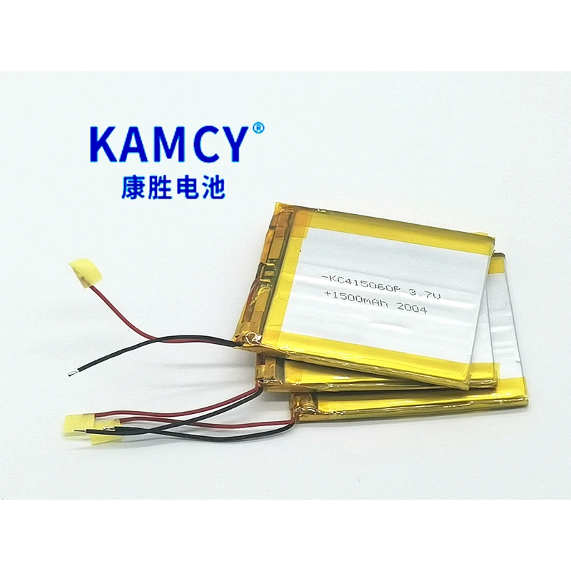 Wholesale 415060 Lipo battery rechargeable 3.7V 1500mAh li polymer battery