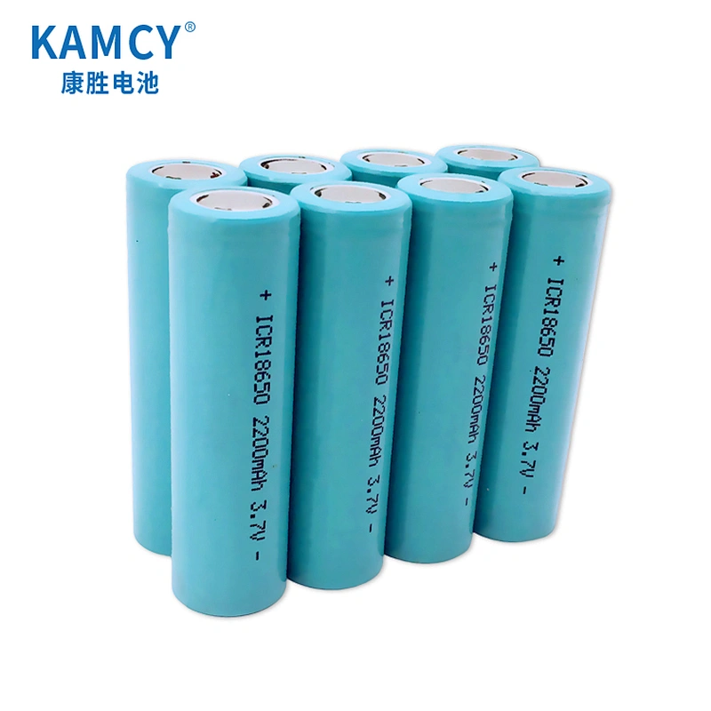 Factory rechargeable 18650 Lithium ion batteries 2200mah 3.7V with IEC MSDS KC UN38.3 approved for sweeping machine