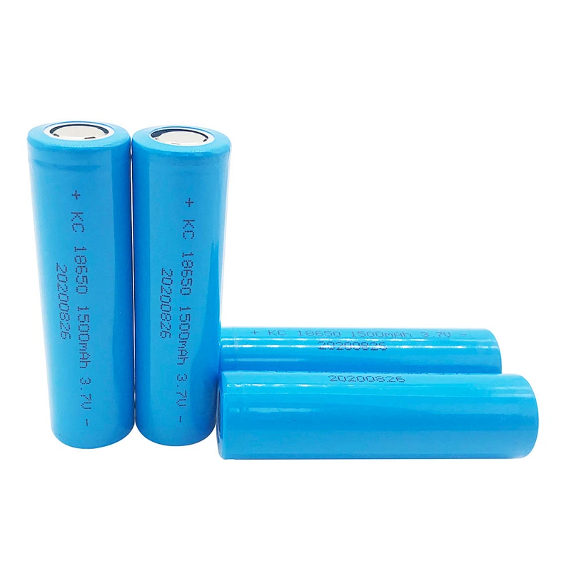Rechargeable 18650 1500mah lithium battery 1500mah 3.7V li-ion battery for cleaner robot EV E-bikes power tools