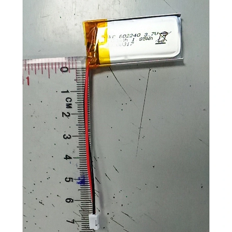Factory rechargeable 602240 Lipo battery 500mah 3.7V battery for sweeping machine