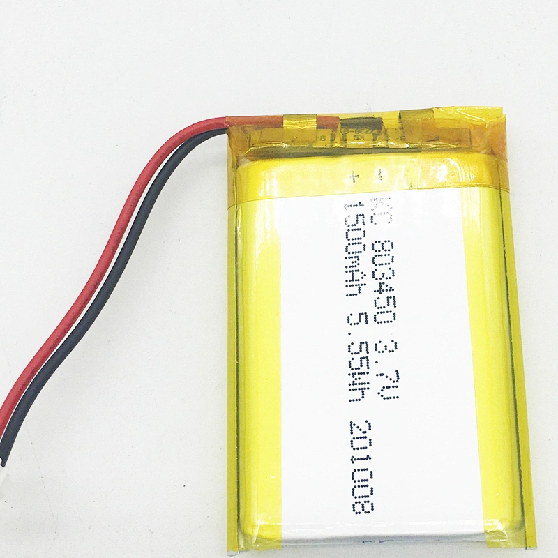 Lithium Polymer Battery 3.7V Long Cycle Life 500 Times 1500mAh 803450 Lipo Battery