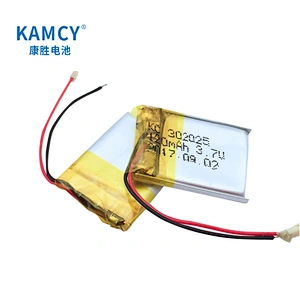 Factory price 302025 3.7V 120mAh lithium polymer batteries for smart watch