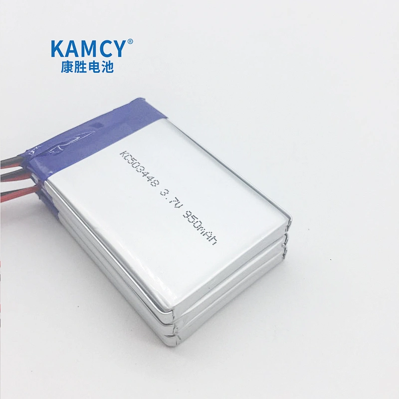 Rechargeable lipo battery 3.7V 503448 950mAh  5*34*48mm