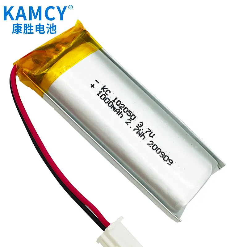 Hot Selling Lipo Battery 3.7V 102050 LED Light Polymer Battery