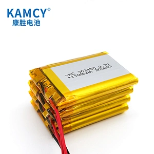 Rechargeable lipo battery pack 903450 3.7V 1700mAh with KC certificate for Korea market