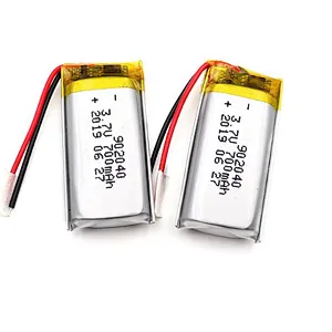 902040 3.7v 700mAh Rechargeable Lipo Battery IEC UN38.3 MSDS Approved Lithium Polymer Battery