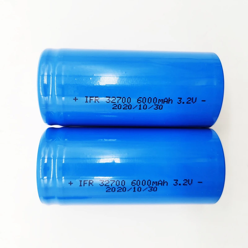 Rechargeable 32700 6000mah lithium battery 6000mah 3.2V li-ion battery for Audio equipment power supply