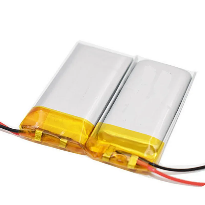 factory price 602040 3.7V 450mAh li polymer rechargeable batteries
