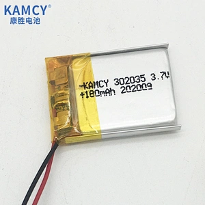 Power Bank Polymer Battery Long Cycle Life 180mAh  302035 Lipo Battery power tools