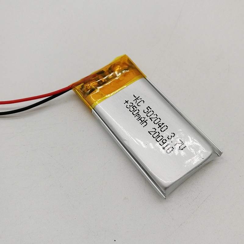 Hot sale rechargeable 502040 3.7v 350mah li polymer battery 350mah lipo 502040 for Beauty instrument