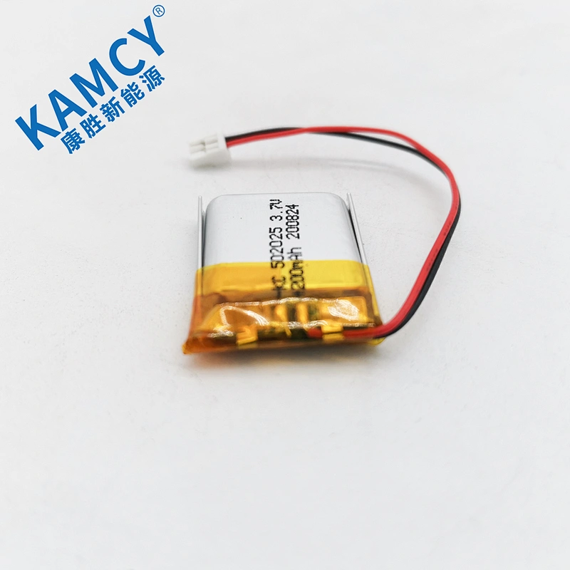 Rechargeable 502025 3.7v 200mah li polymer battery 200mah lipo 502025 for speaker