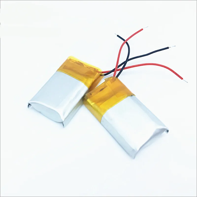 Wholesales 501025 3.7V 80mAh lithium polymer batteries for wireless devices