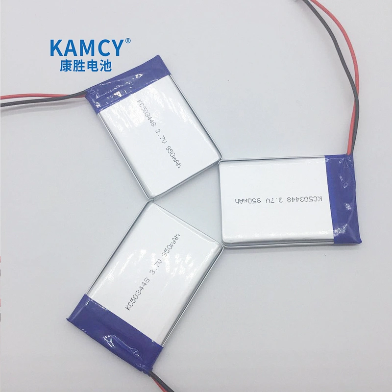 Rechargeable lipo battery 3.7V 503448 950mAh  5*34*48mm