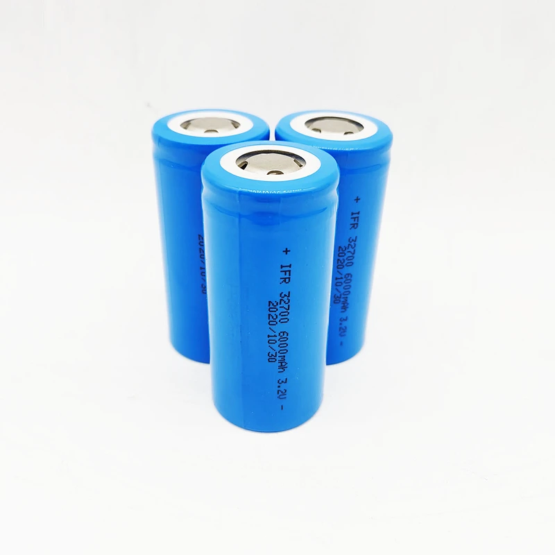 Rechargeable 32700 6000mah lithium battery 6000mah 3.2V li-ion battery for Audio equipment power supply