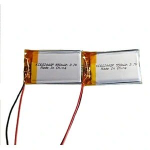 Factory rechargeable 602440 Lipo battery 550mah 3.7V battery for sweeping machine