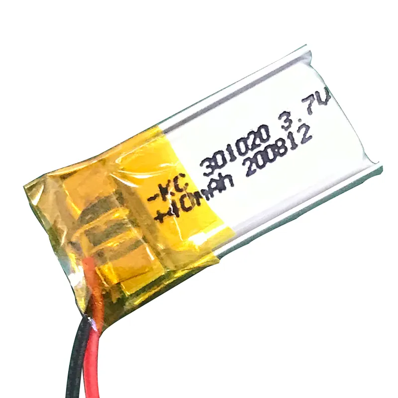 Power Bank Polymer Battery Long Cycle Life 40mAh  301020 Lipo Battery