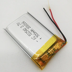 Hot sale 502540 3.7v 500mah li polymer battery 500mah rechargeable lipo 502540 for Driving recorder