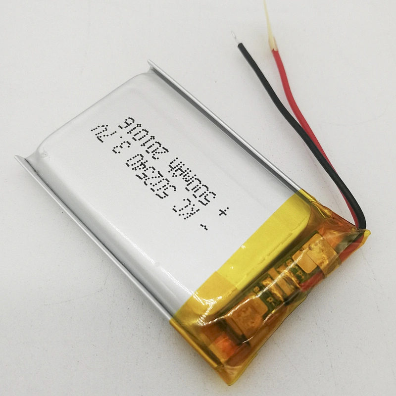 Hot sale 502540 3.7v 500mah li polymer battery 500mah rechargeable lipo 502540 for Driving recorder