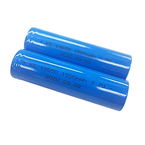 Rechargeable 18650 1500mah lithium battery 1500mah 3.7V li-ion battery for cleaner robot EV E-bikes power tools