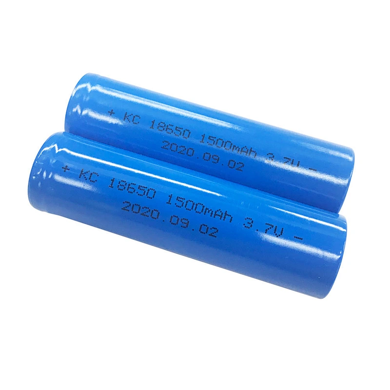 Rechargeable 18650 1500mah lithium battery 1500mah 3.7V li-ion battery for cleaner robot EV E-bikes power tools