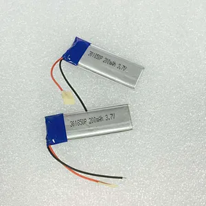 Power Bank Polymer Battery Long Cycle Life 200mAh  301850 Lipo Battery
