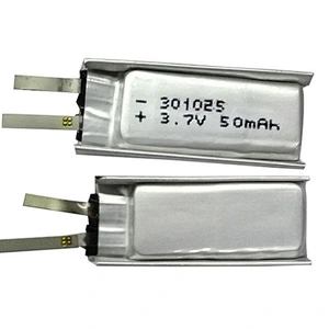 Power Bank Polymer Battery Long Cycle Life 50mAh  301025 Lipo Battery