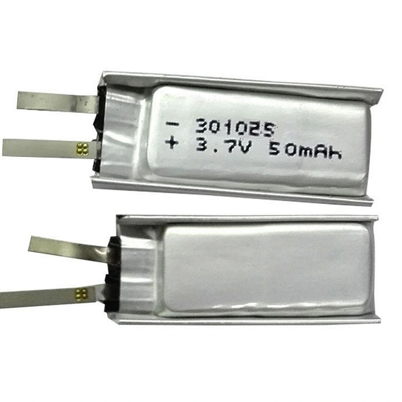 Power Bank Polymer Battery Long Cycle Life 50mAh  301025 Lipo Battery