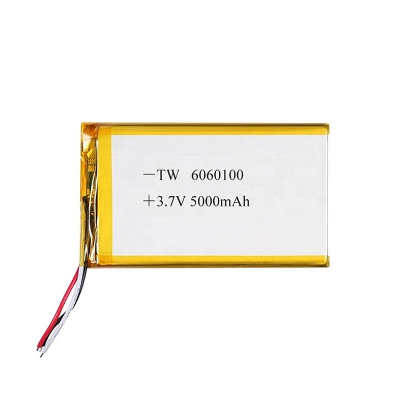 Power Bank Polymer Battery Long Cycle Life 5000mAh  6060100 Lipo Battery  3.7V