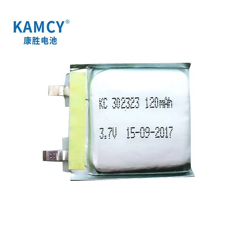 Rechargeable lipo battery 302323 3.7v 120mah li polymer battery with PCM for Electric toy