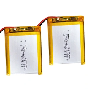 604050 3.7v 1500mAh Rechargeable Lipo Battery IEC UN38.3 MSDS Approved Lithium Polymer Battery