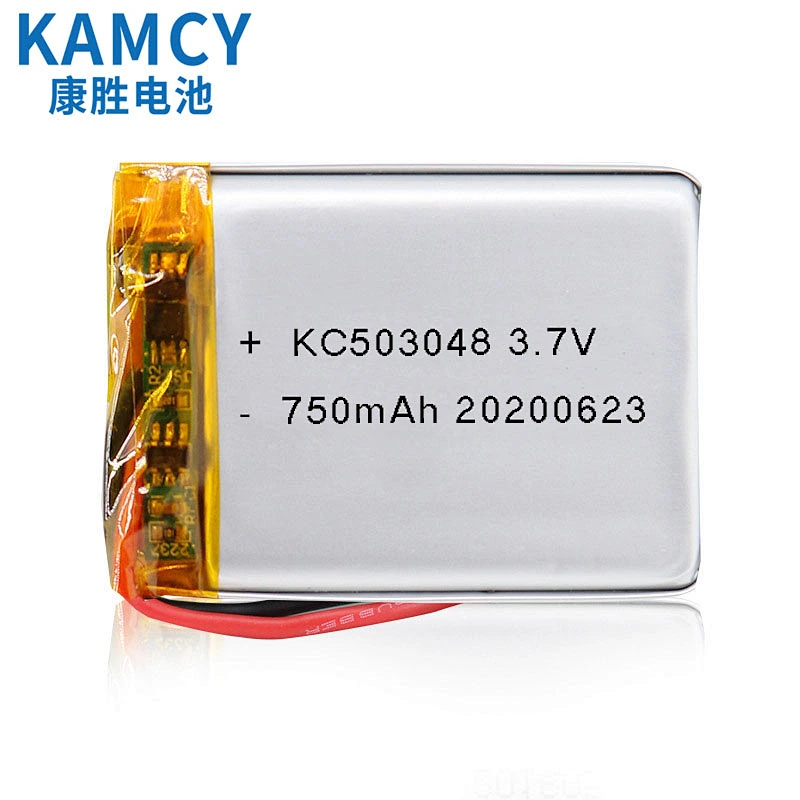 Factory rechargeable 503048 Lipo battery 750mah 3.7V battery for sweeping machine